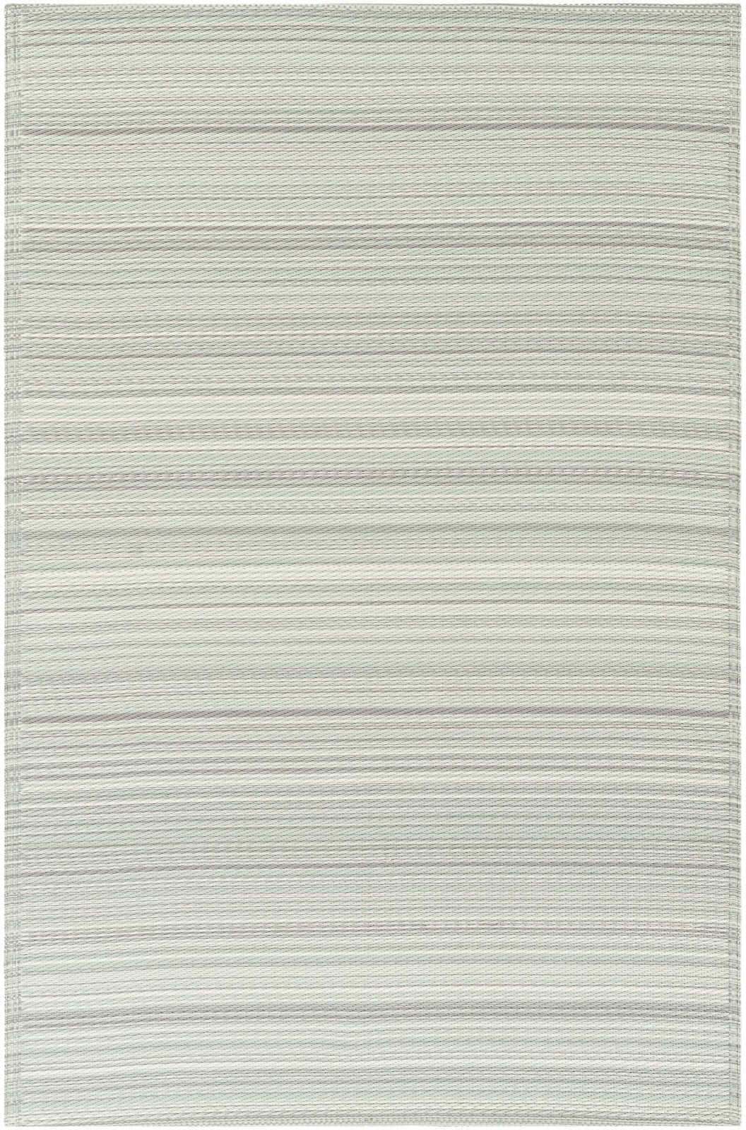 4' x 6' Hollister · Striped Outdoor Rug, pastel gray