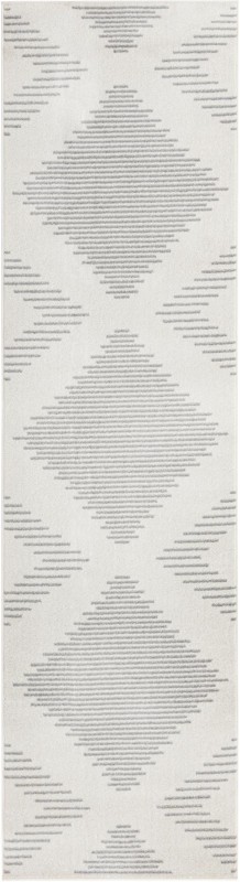 Knox · Diamond rug, ivory and gray
