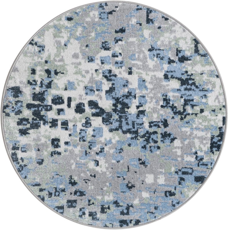 3' 3 x 3' 3 Hamden · Abstract Washable Rug