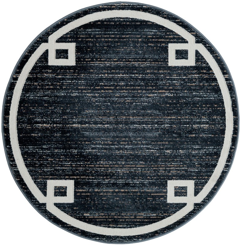 3' 3 x 3' 3 Coldwater · Border rug
