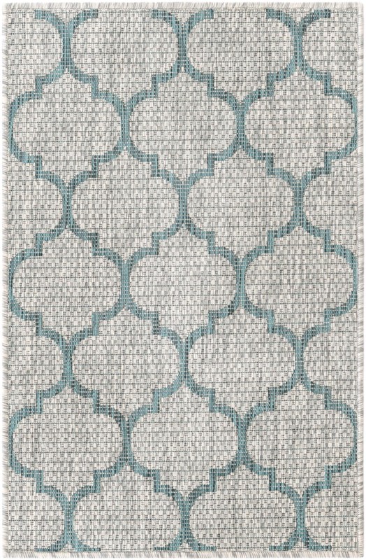 2' x 3' 1 Fanshawe · Geometric Outdoor Rug