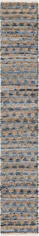 1' 2 x 8' Ashby · Striped Chindi Rug