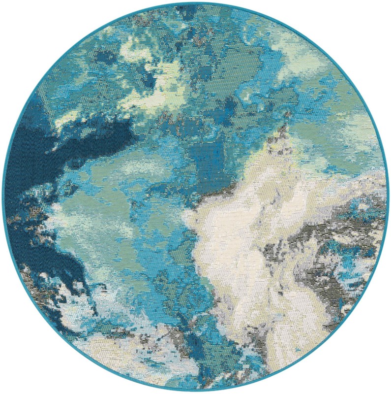 3' 3 x 3' 3 Lomax · Abstract Outdoor Rug