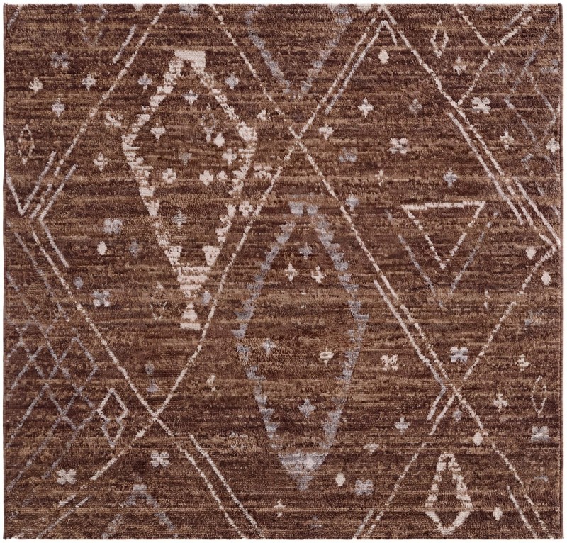 Ashford · Diamond rug, brown