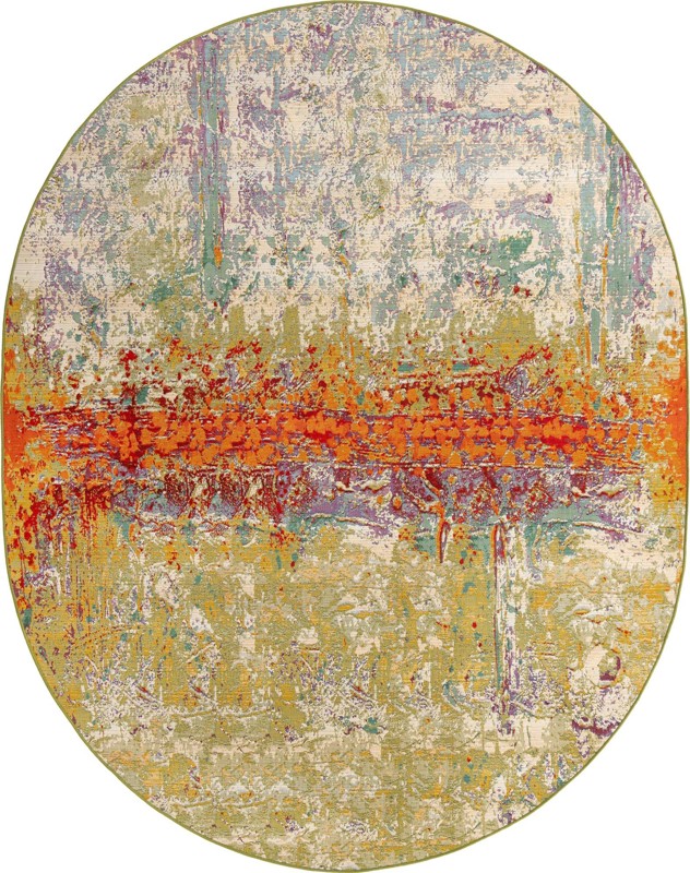 8' x 10' Lomax · Abstract Outdoor Rug