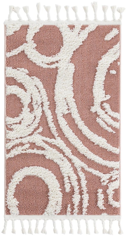 Beech · Abstract rug, pink