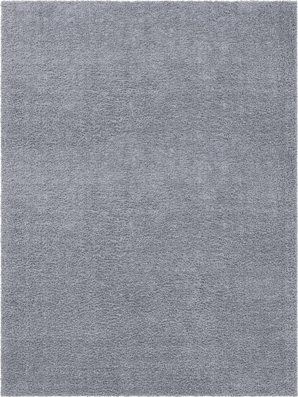 10' x 13' Dunham · Solid Shag Rug, lgrey