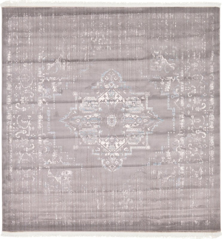 8' x 8' Ashton · Border rug