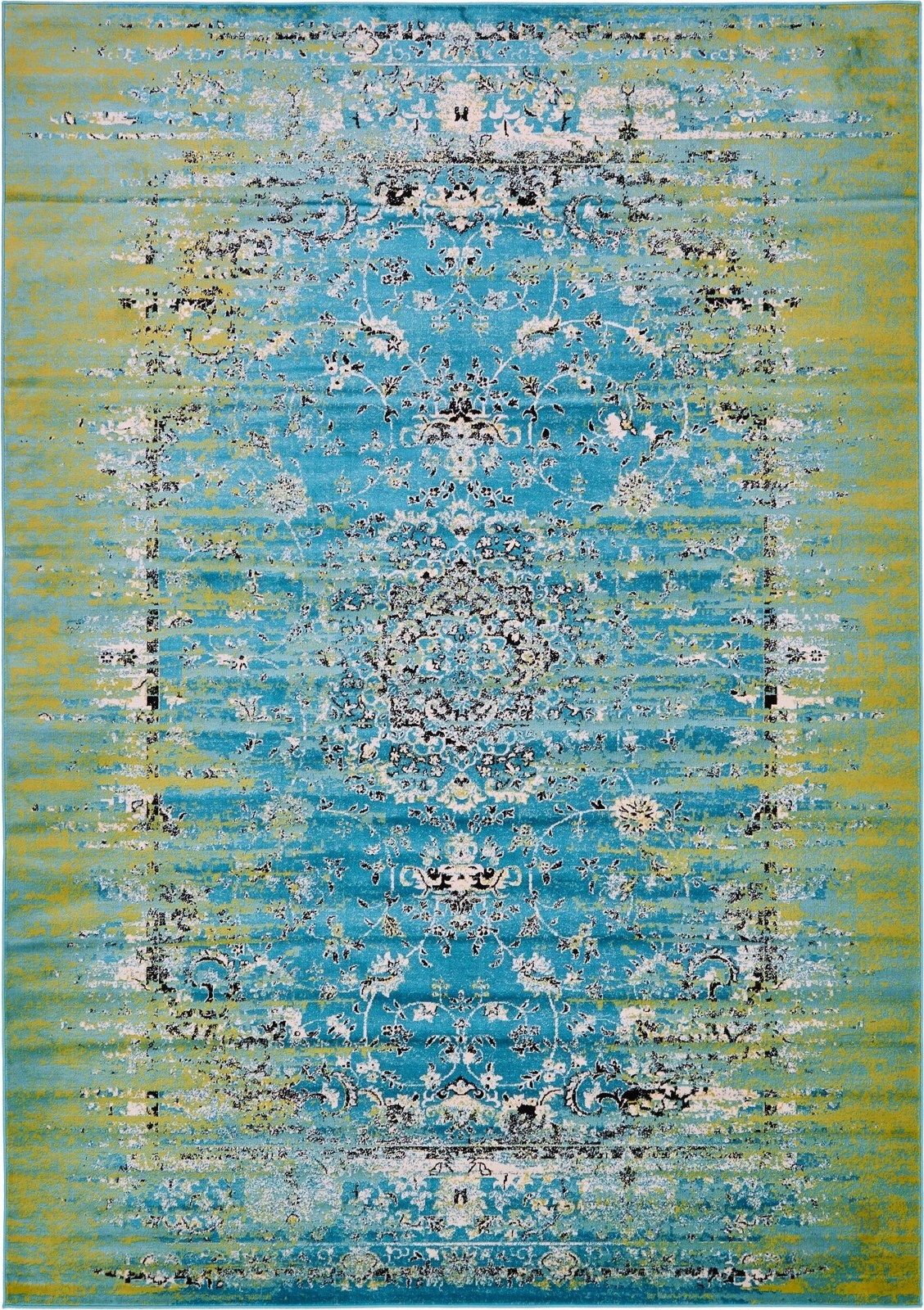 8' x 11' 8 Harley · Border rug