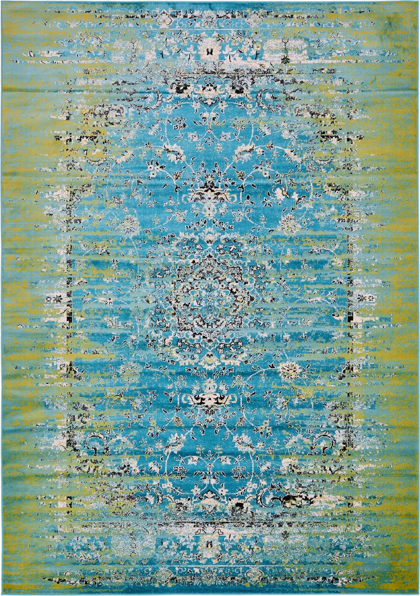 8' x 11' 8 Harley · Border rug