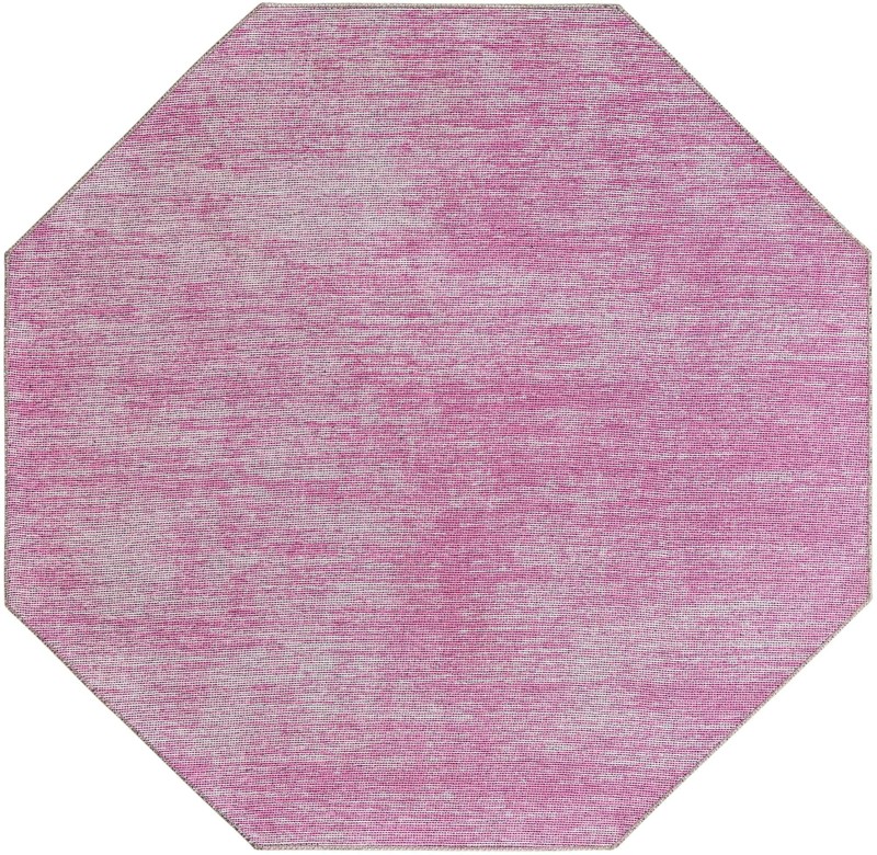 5' x 5' Prewitt · Solid rug, pink