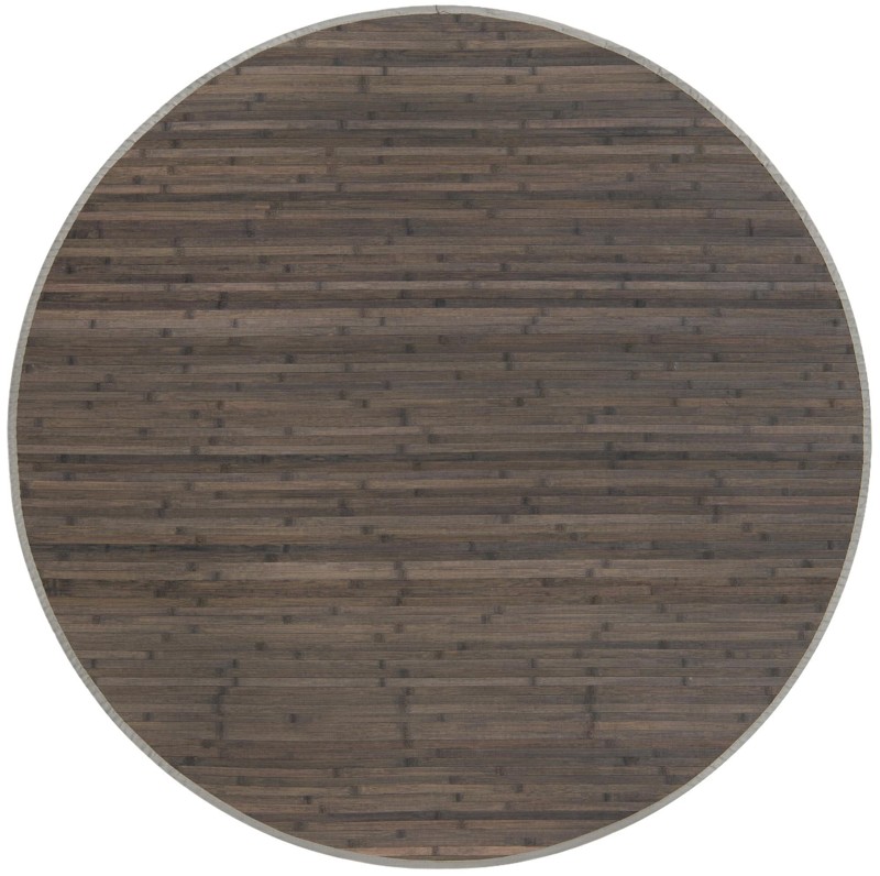 Nora · Border rug, gray