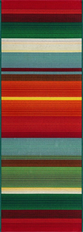 2' x 6' Lomax · Abstract Outdoor Rug