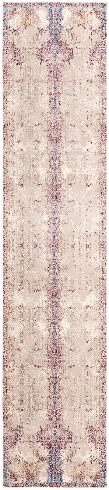 2' 6 x 12' Tennant · Border rug, ivory