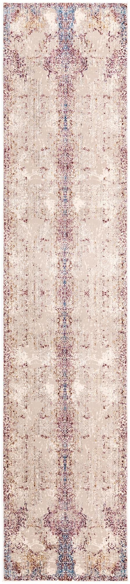 2' 6 x 12' Tennant · Border rug, ivory