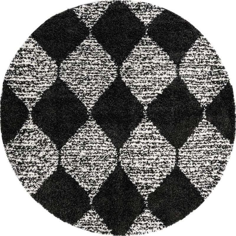 7' x 7' Newton · Diamond Shag Rug