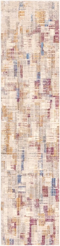 2' x 8' Hubbard · Abstract rug, ivory