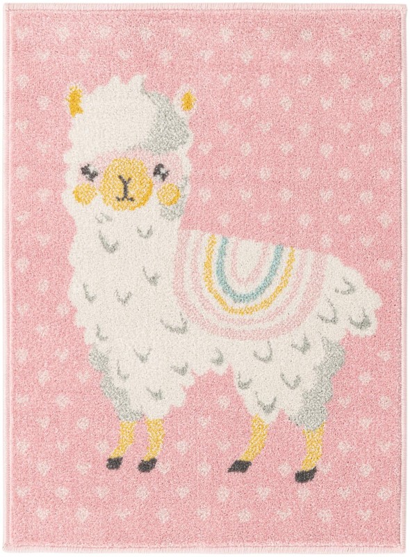 Lantern · Border rug, pink