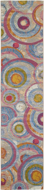 2' 7 x 12' Lomax · Abstract Outdoor Rug