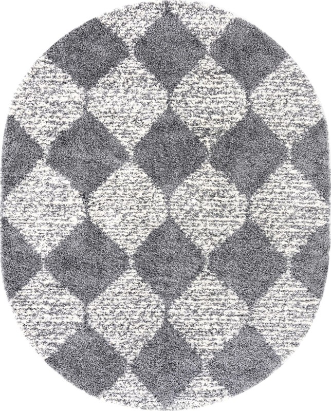 7' 10 x 10' Newton · Diamond Shag Rug, gray