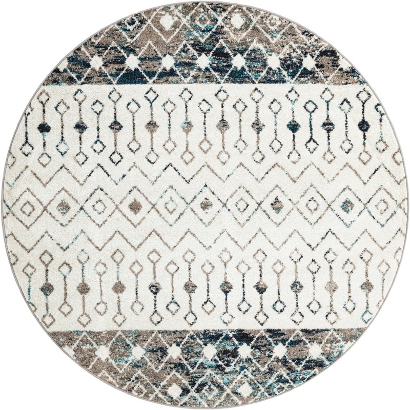 6' x 6' Vernon · Border rug