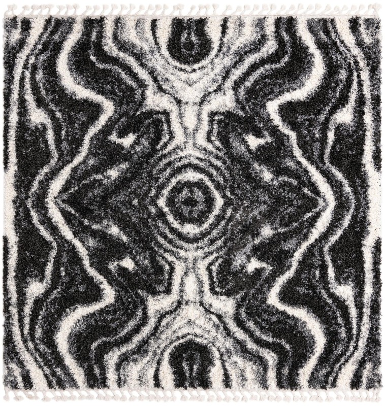 7' 10 x 7' 10 Helena · Abstract Shag Rug