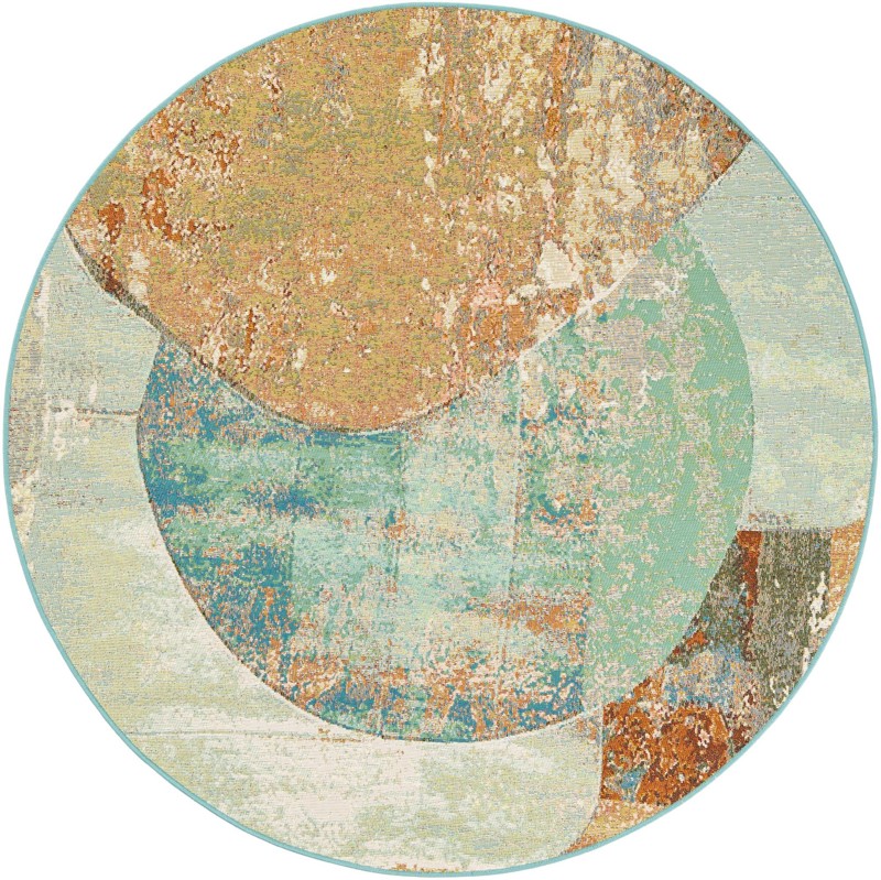 5' 3 x 5' 3 Lomax · Abstract Outdoor Rug