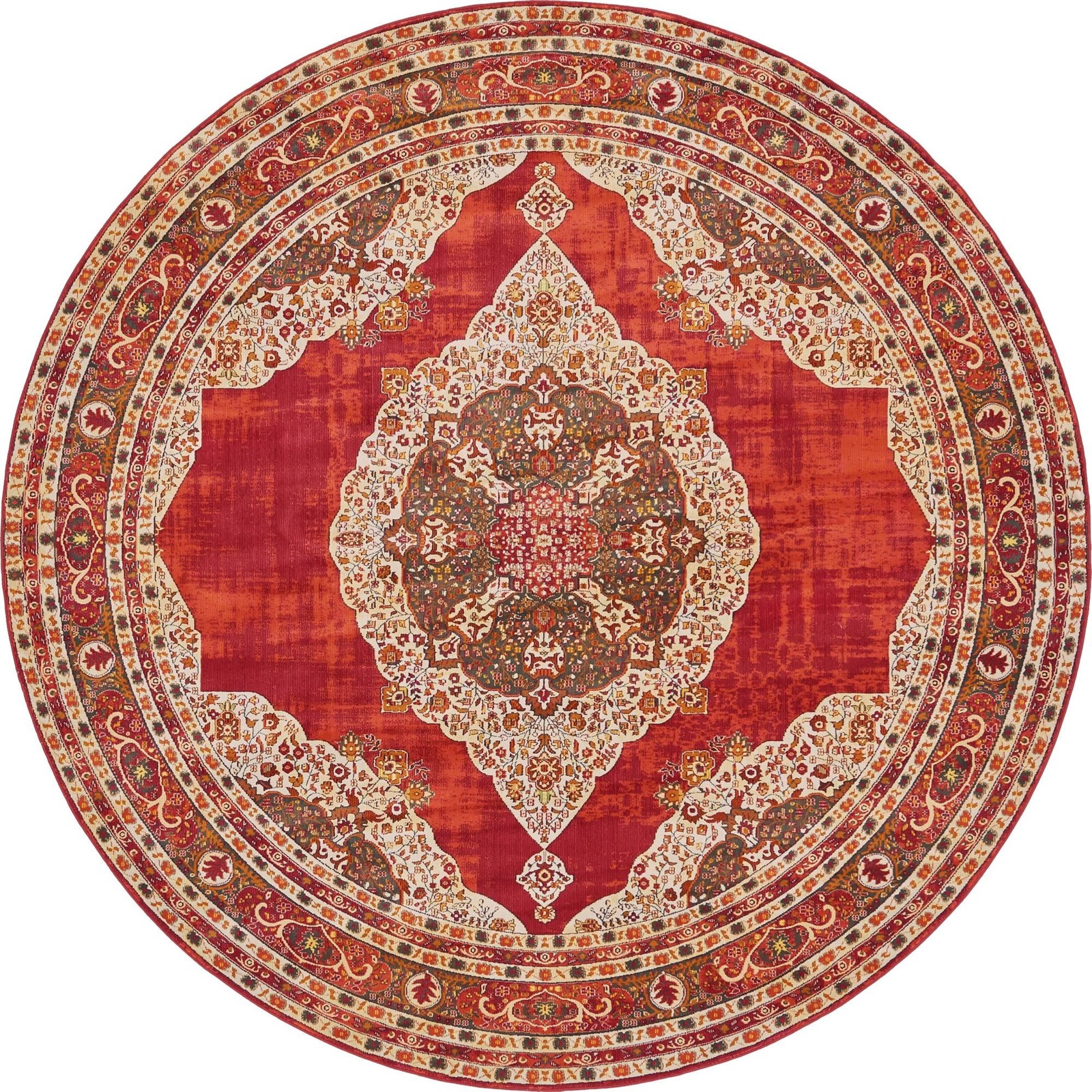 8' x 8' Coburn · Border rug