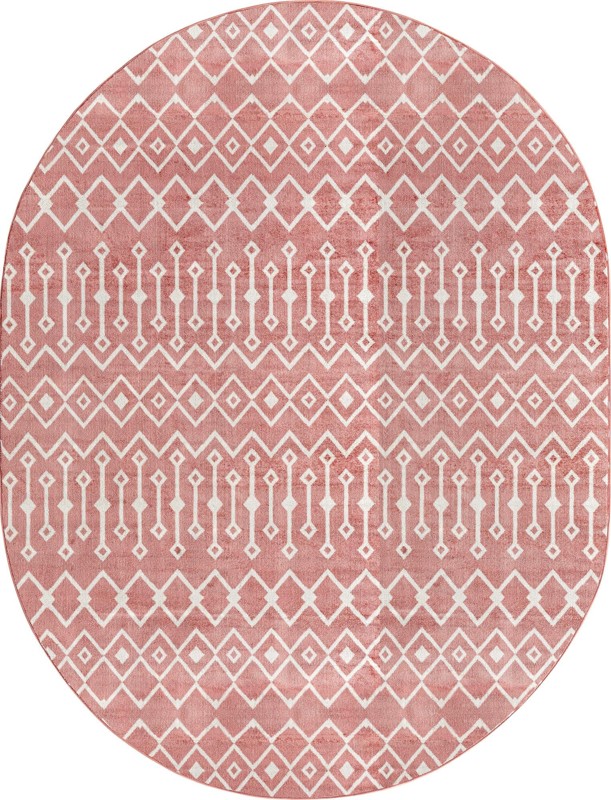 Eugene · Diamond rug, pink