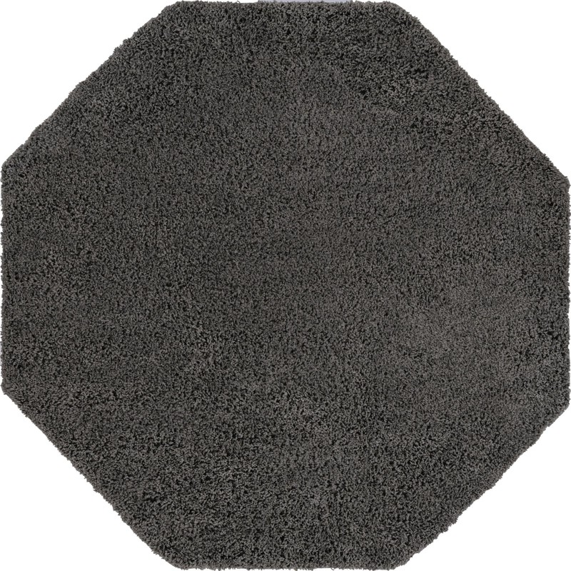 Hartwell · Solid Shag Rug, darkgray