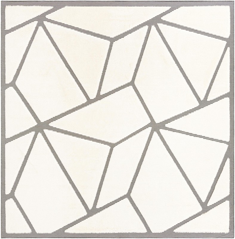 Sutter · Abstract rug, ivory white