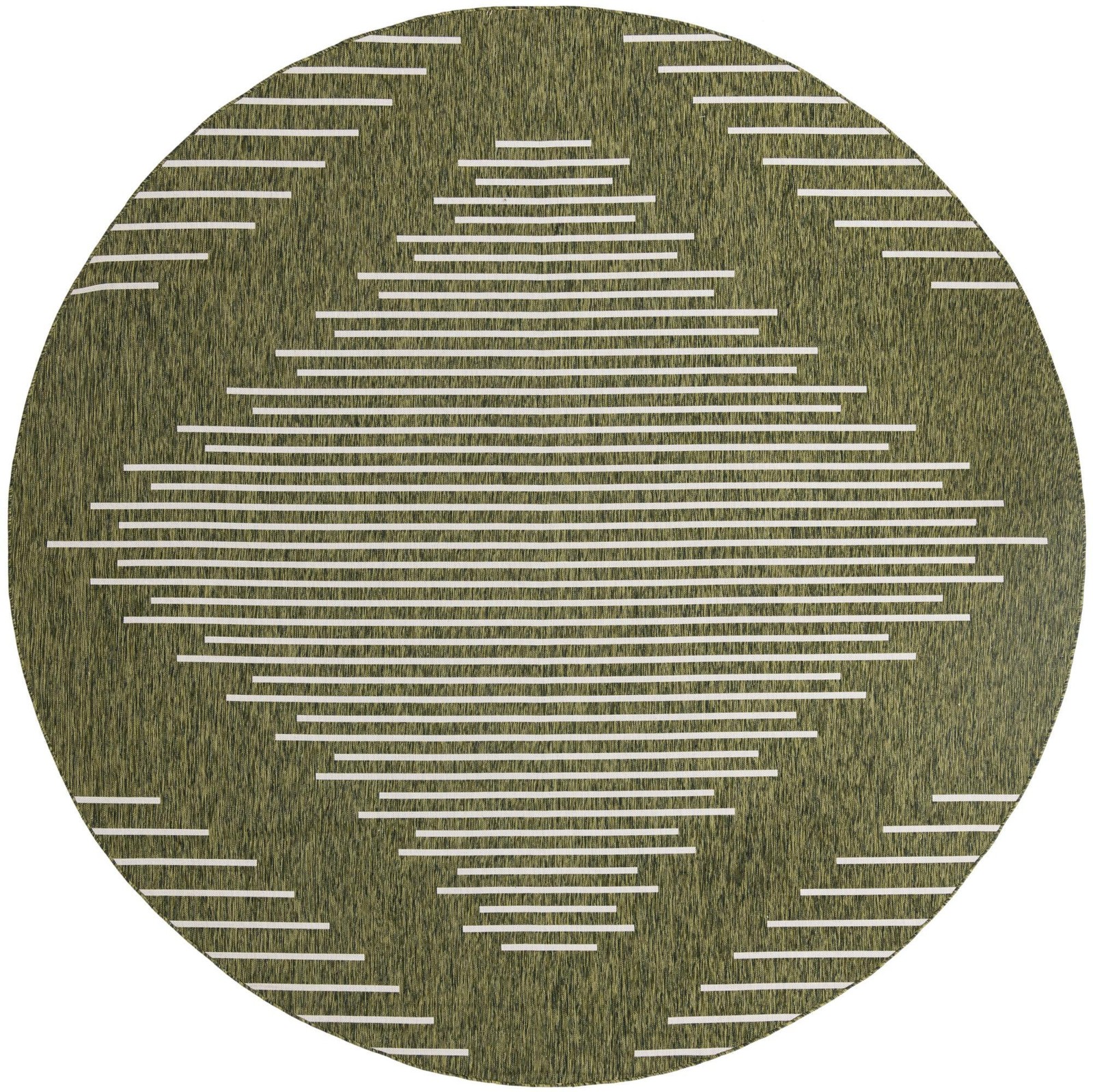 10' 8 x 10' 8 Harlow · Diamond Outdoor Rug, green