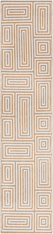 Cumberland · Geometric Outdoor Rug, taupe