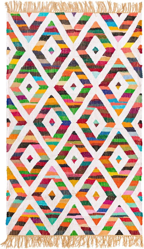 4' 1 x 6' 1 Malley · Diamond Chindi Rug, multi