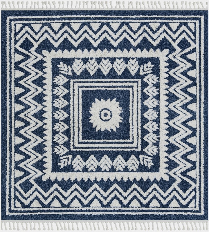 Carlin · Border rug, blue
