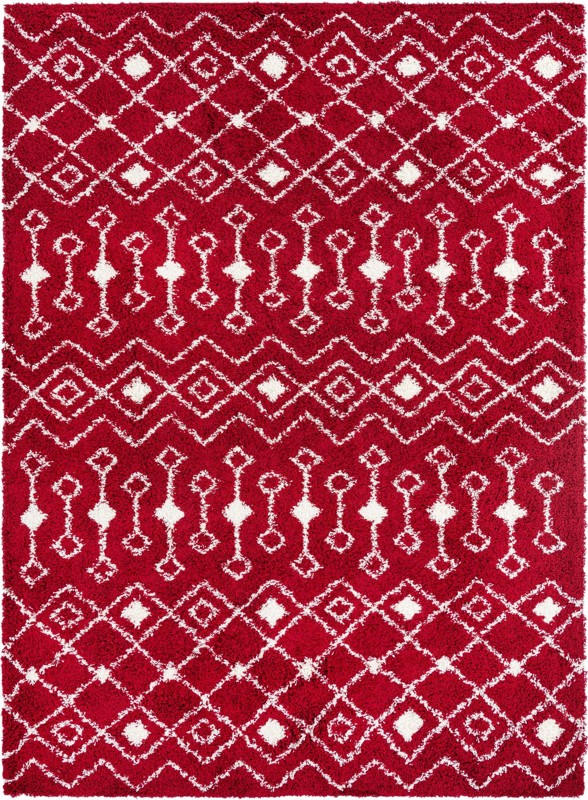 9' x 12' Bayley · Chevron Shag Rug