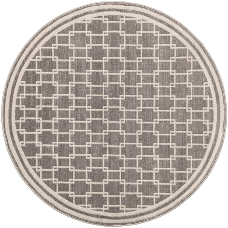 4' x 4' Aubade · Border rug
