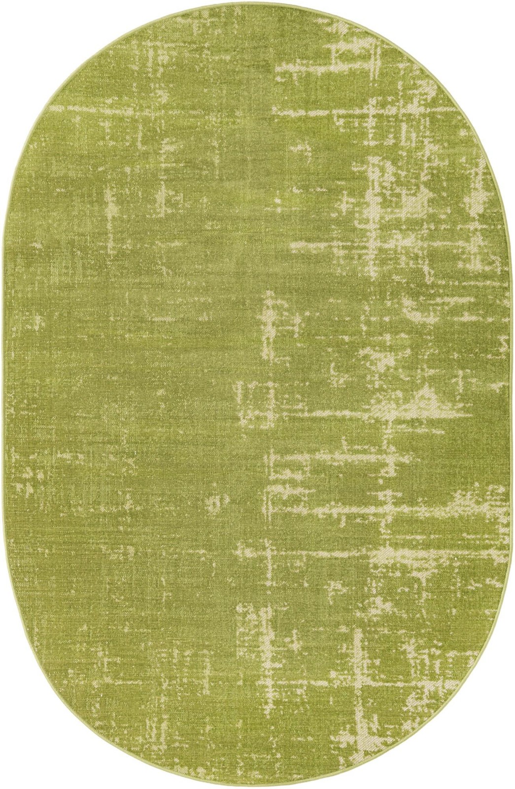 5' 3 x 8' Byron · Abstract rug, green