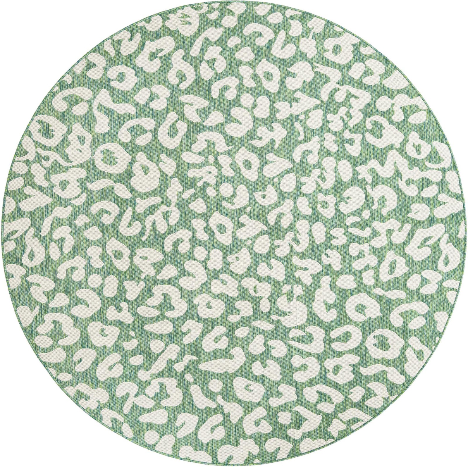 7' 10 x 7' 10 Cardamom · Leopard Outdoor Rug