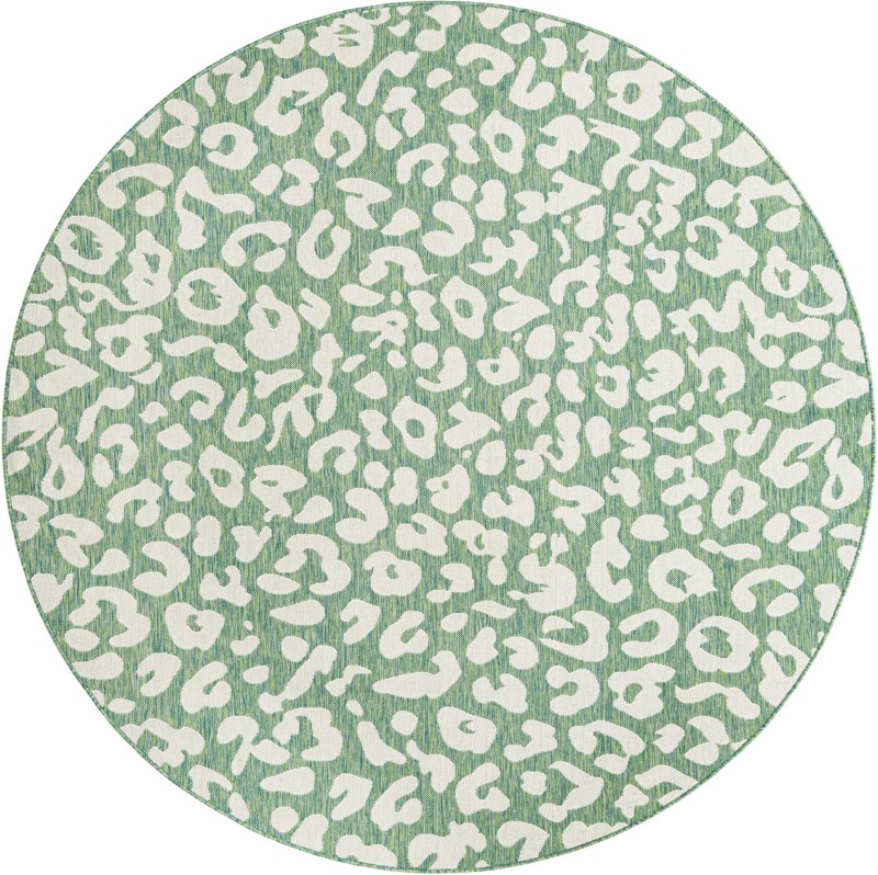 7' 10 x 7' 10 Cardamom · Leopard Outdoor Rug