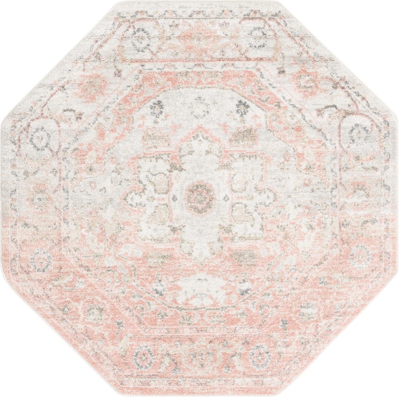 5' 3 x 5' 3 Pierce · Border rug