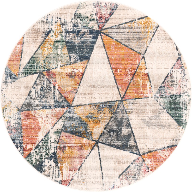 Carney · Geometric rug, multi