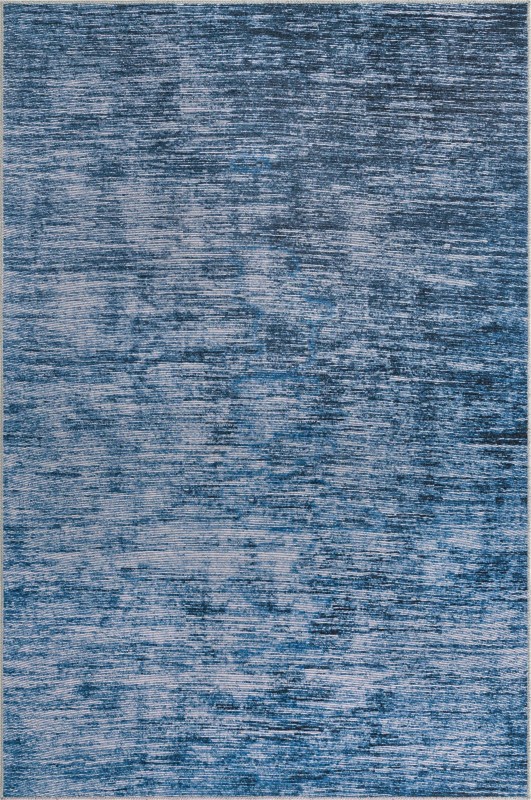 6' x 9' Prewitt · Lines rug, blue