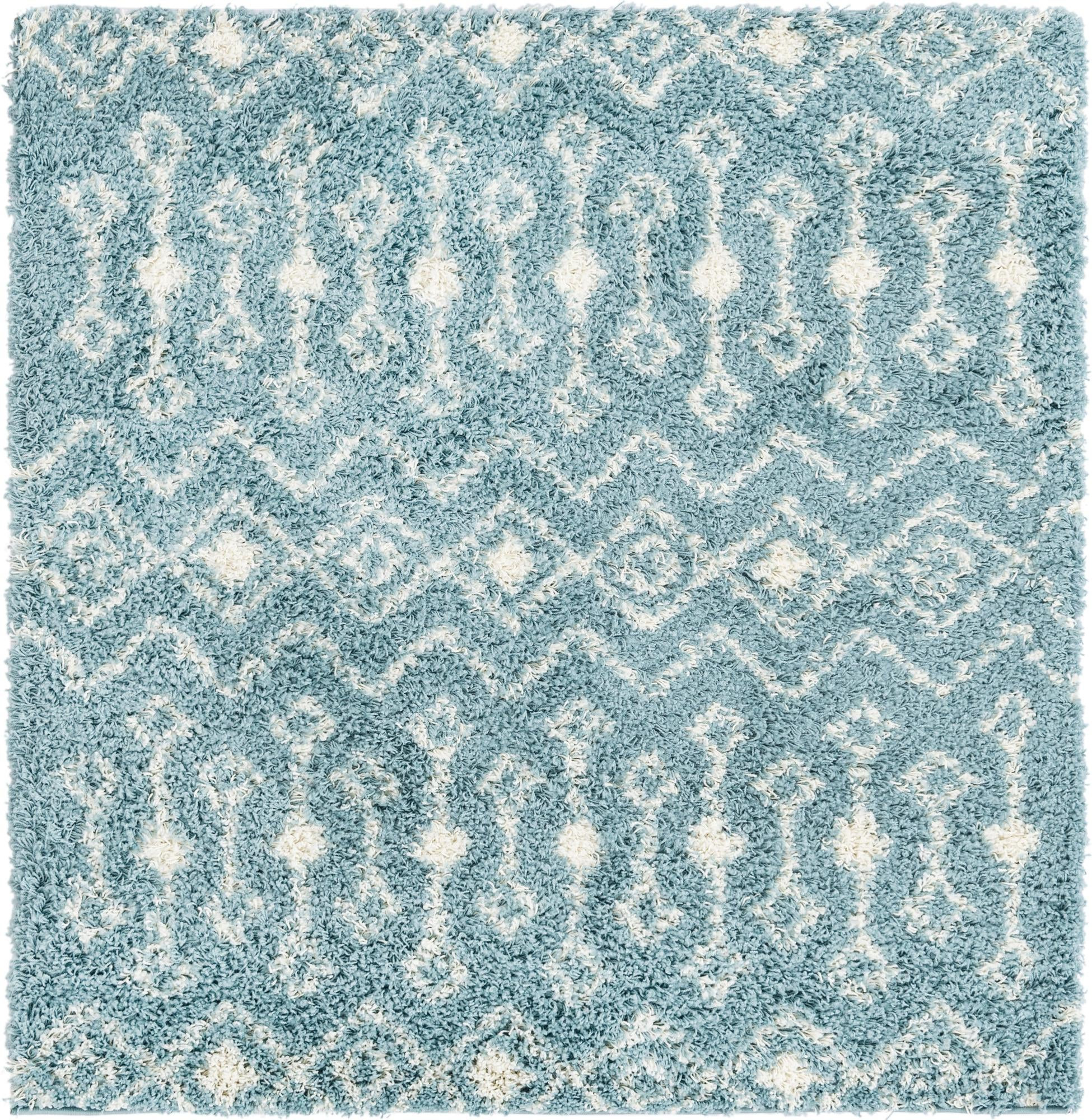 5' 3 x 5' 3 Bayley · Chevron Shag Rug