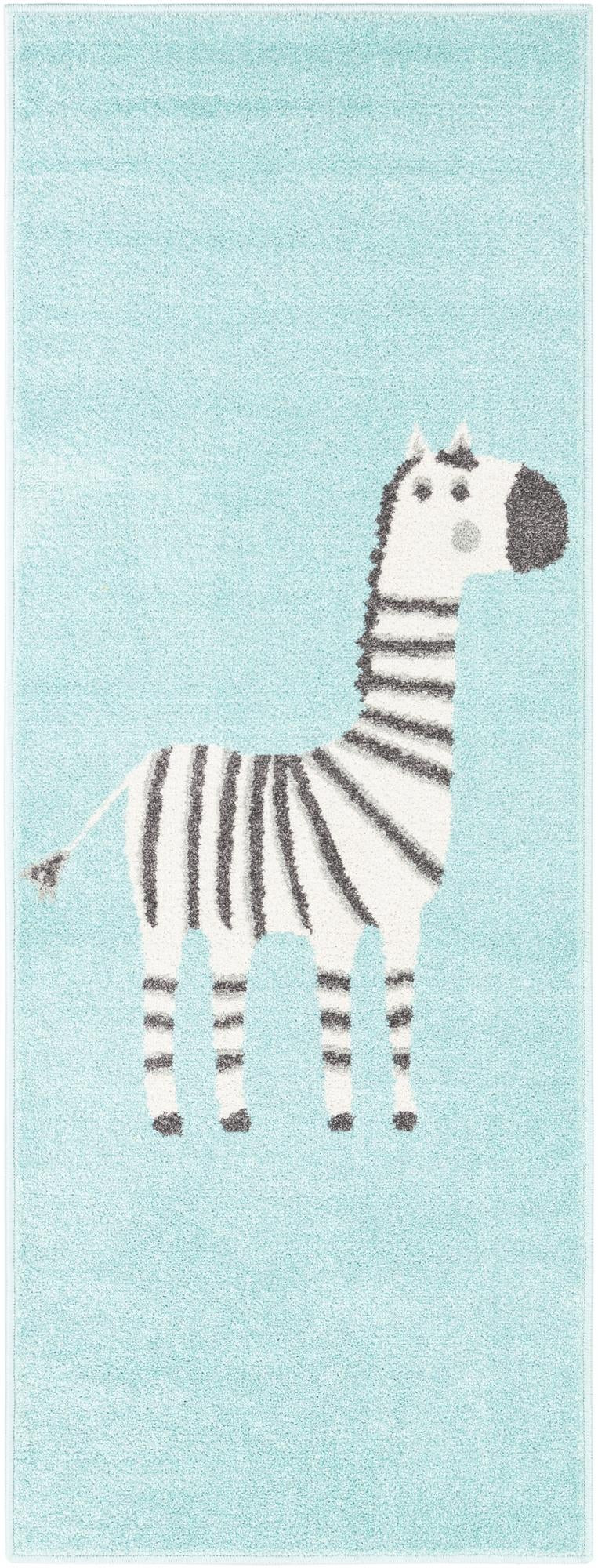 2' 2 x 6' 1 Ireton · Pictoral rug, teal