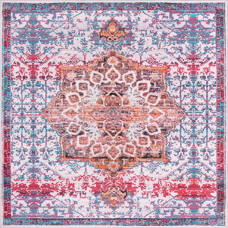 Rideout · Medallion Washable Rug