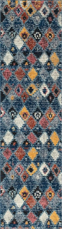 Concord · Diamond rug, blue
