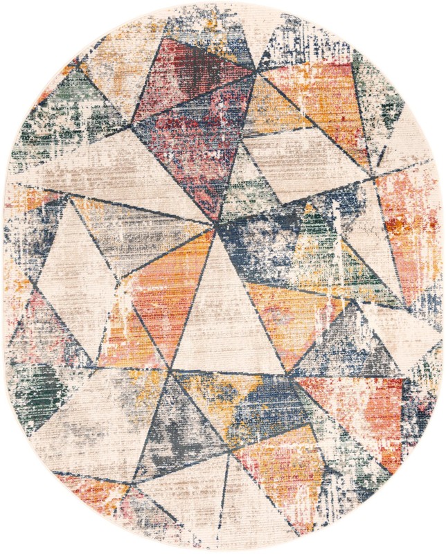Carney · Abstract rug, multi