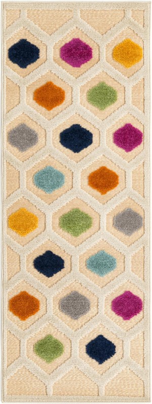 Raleigh · Geometric Outdoor Rug, beige