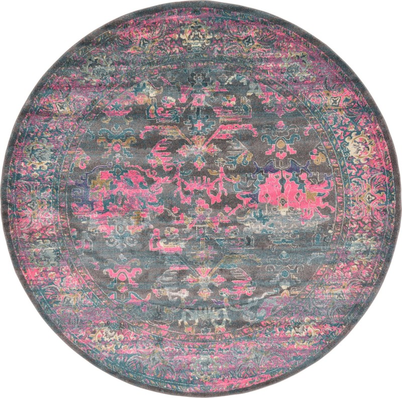 8' x 8' Salford · Border rug